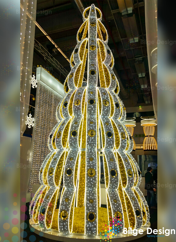 Led Işıklı Dekoratif Ağaç